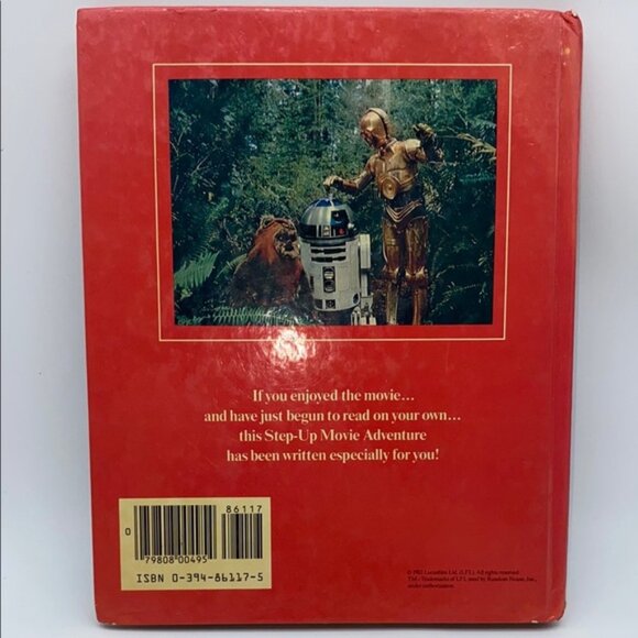 Star Wars Return of the Jedi Kids Picture Book Hardcover Vintage 1983 - Picture 2 of 11
